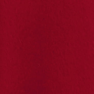Solid red wool scarf. Chunky and delicate, finished with fringes along the edge - structure