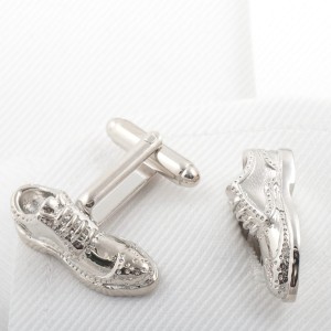 Cufflinks - brogsy shoes