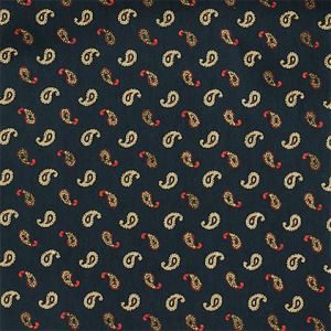 Black silk ascot with white and golden paisley pattern FS1836a.png