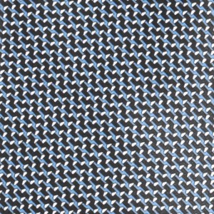 Black silk printed tie with a small pattern KST4037a.jpg