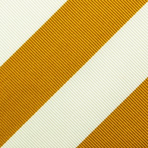 Silk jacquard tie with dark yellow and white stripes KST3707a.jpg