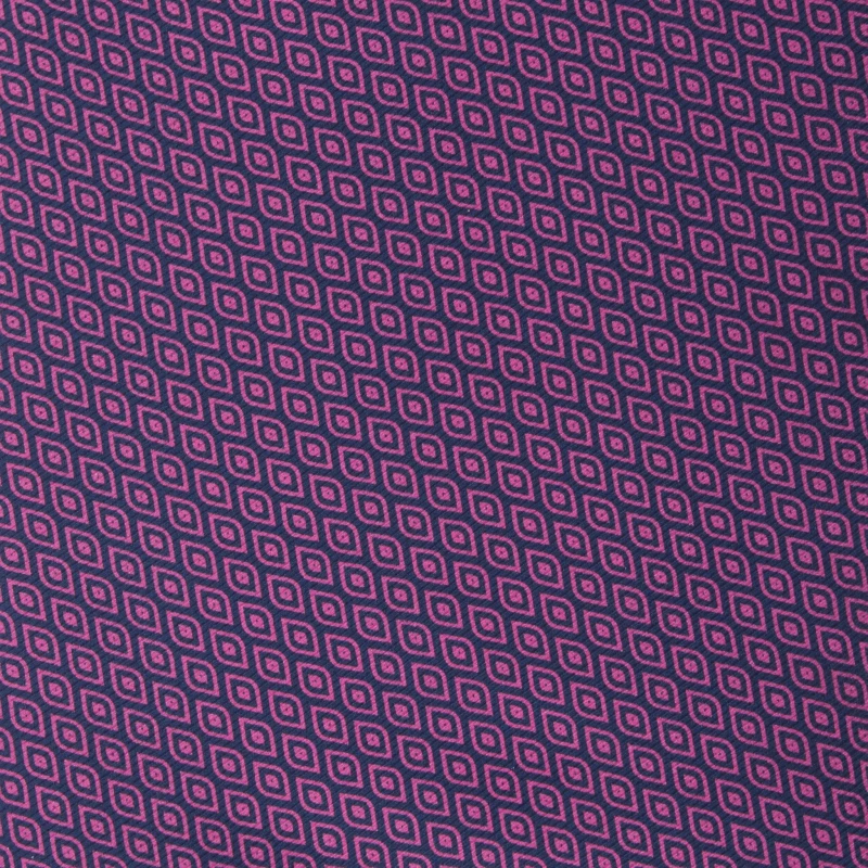 Navy blue foulard with stylized rhombuses FS4156a.jpg