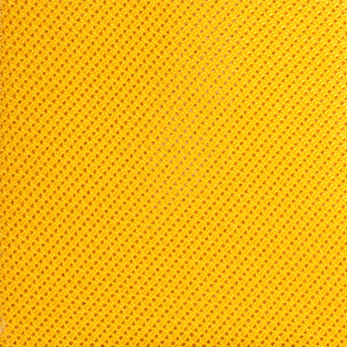 Garza Fina yellow silk grenadine tie KSG64158.jpg