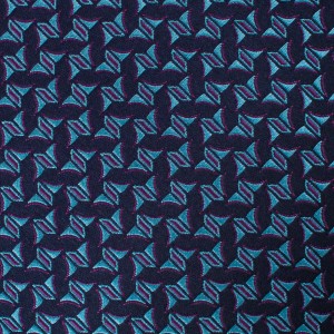 Dark navy blue jacquard tie with a blue and purple small pattern KST4138a.jpg
