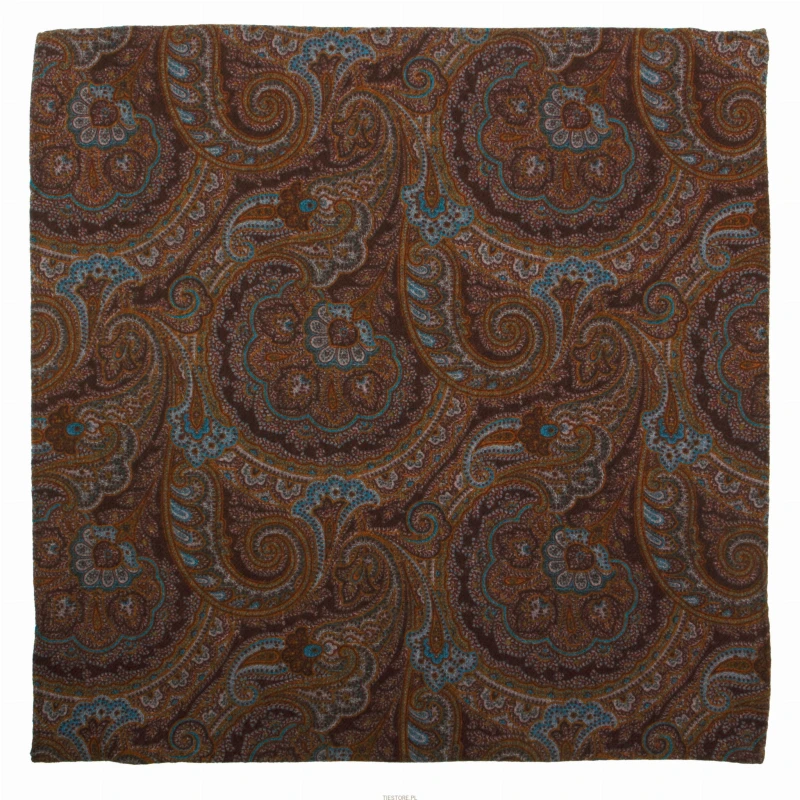 Brown wool pocket square PWT4100a.jpg