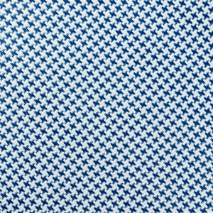 Blue silk tie with a fine houndstooth pattern KST4206a.jpg