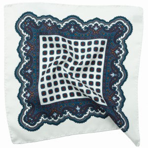 White silk paisley pocket square and medallions PST4214a.jpg