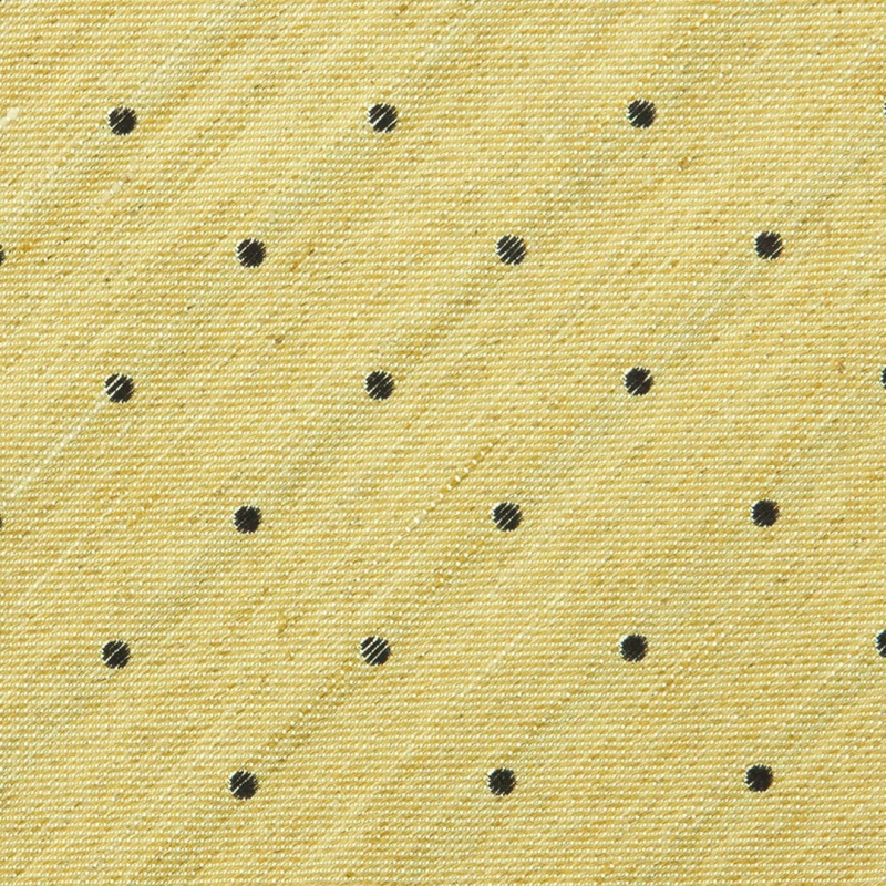 Silk and linen tie with polka dots KSLT4117a.jpg