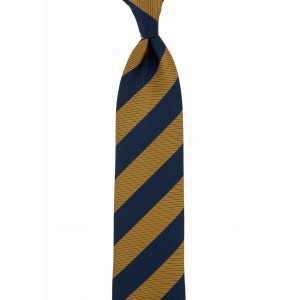 Necktie in colors of Ukrainian flag
