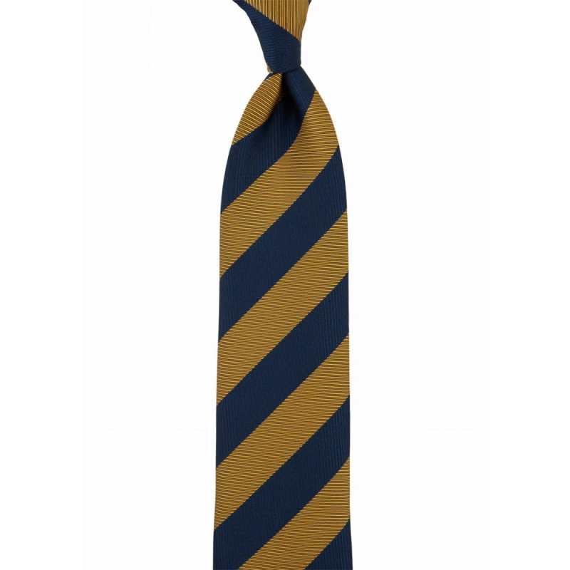 Necktie in colors of Ukrainian flag