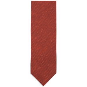 Rusty silk shantung tie