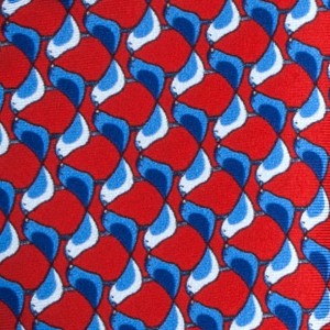 Red silk pocket square with blue birds PS2017a.jpg