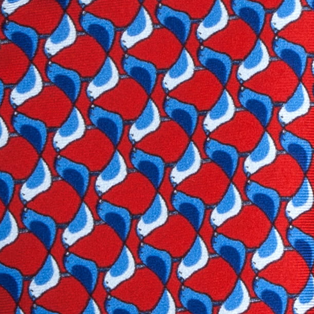 Red silk pocket square with blue birds PS2017a.jpg