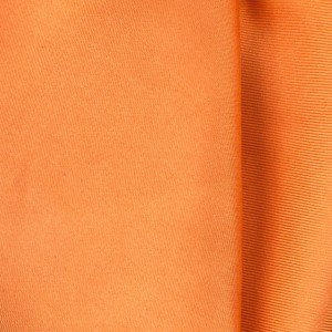 Light orange silk pocket square