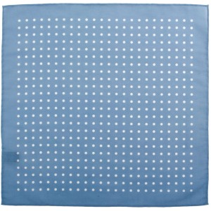 Blue pocket square with white polka dots PCS4057a.jpg