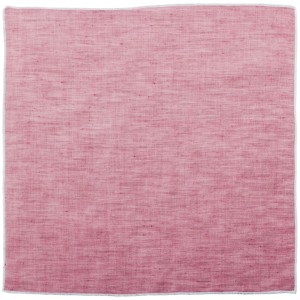 Pink linen pocket square with white border PL4166a.jpg