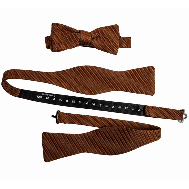 Brown grenadine bow tie MSG6124.jpg