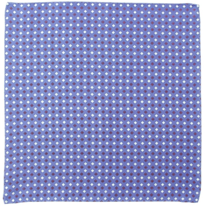 Heather pocket square with small stylized flowers PS4240a.jpg