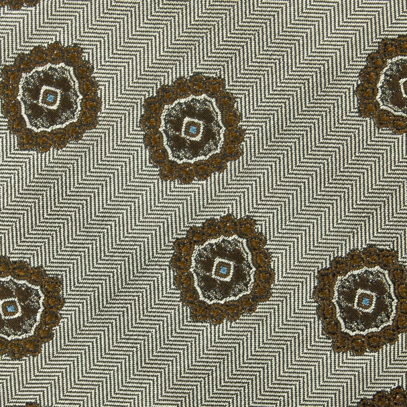 Silk jacquard necktie with medalion pattern KST4226a.jpg