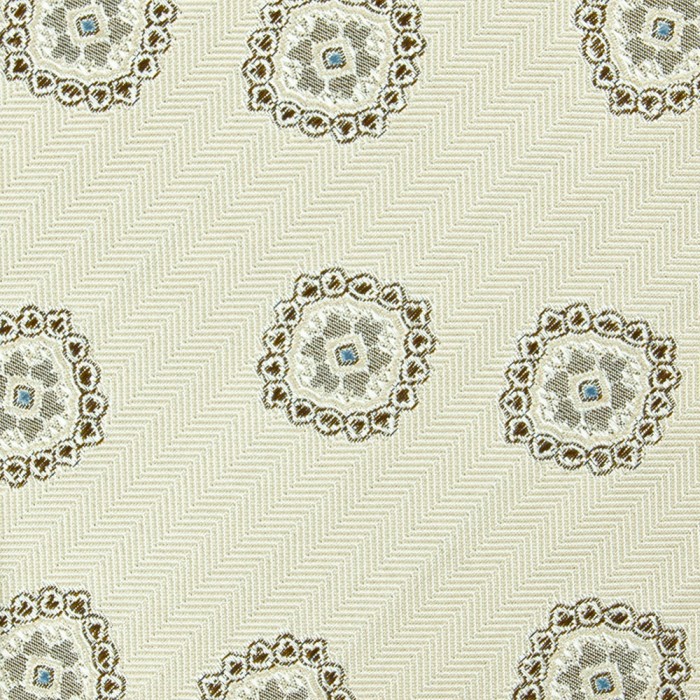 Cream Jacquard Medallion Tie KST4227a.jpg