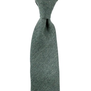Zielony błotny kaszmirowy krawat KSH4287.jpg