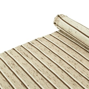 A beige tie made of silk shantung KSSH6256a.jpg