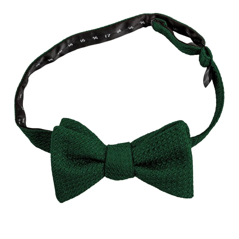 Green grenadine bow tie