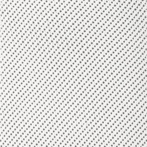 White garza fina silk grenadine necktie KSG61a.jpg