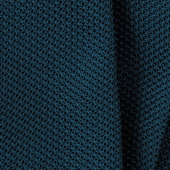 Navy silk grenadine filolao pocket square PSG699a.jpg