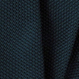 Dark navy silk grenadine filolao pocket square PSG6100a.jpg