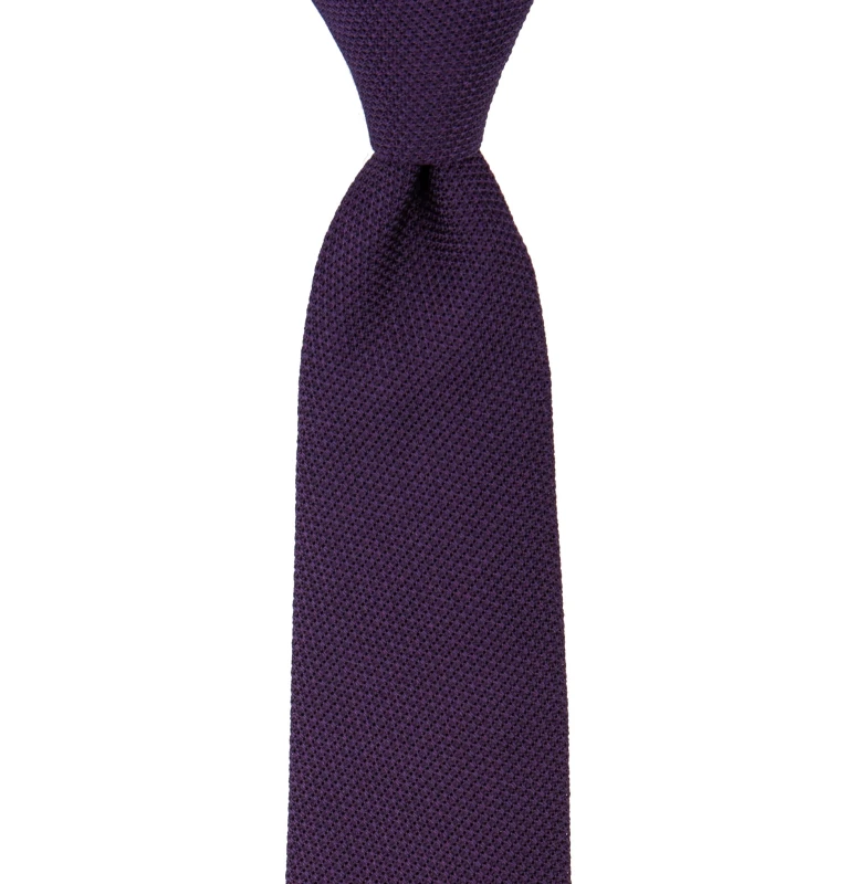 Dark purple ﻿filolao grenadine tie KSG6489.jpg