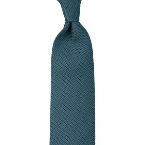 Grenadine silk necktie in colour of steel KSG659986.jpg