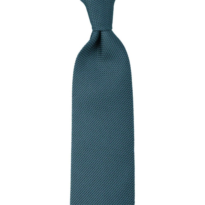 Stalowy krawat z jedwabnej grenadyny garza fina KSG659986.jpg