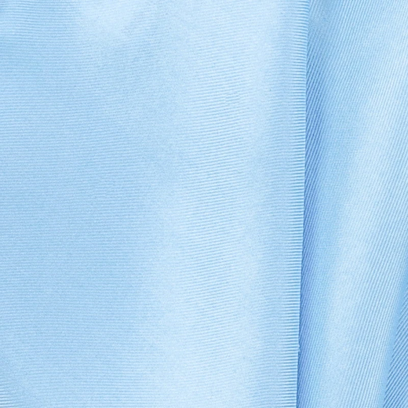 Light blue silk pocket square - structure