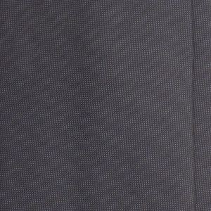 A close-up of a charcoal silk jacquard tie with a fine texture