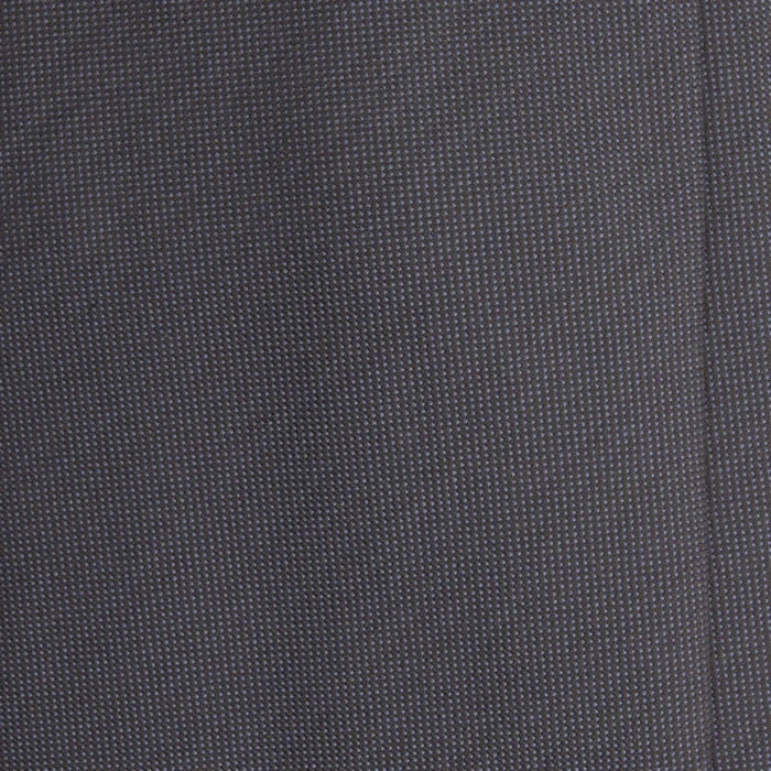 A close-up of a charcoal silk jacquard tie with a fine texture