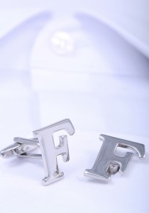 F-shaped cufflinks SP1474a
