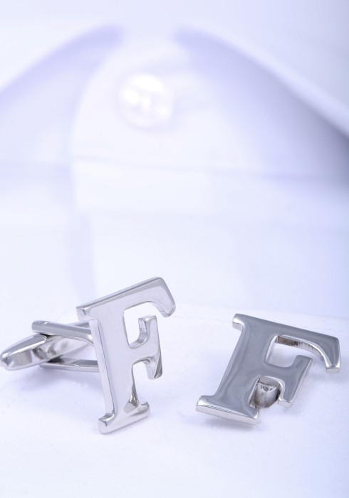 F-shaped cufflinks SP1474a