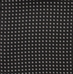 Pattern of black silk ascot